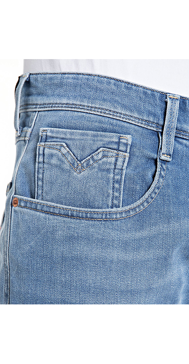 スリムフィットANBASS Touch denim 詳細画像